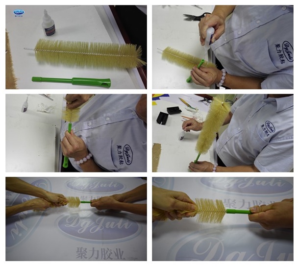 橡膠金屬膠水粘掃塵毛刷的涂膠過(guò)程 橡膠金屬膠水粘掃塵毛刷的涂膠過(guò)程