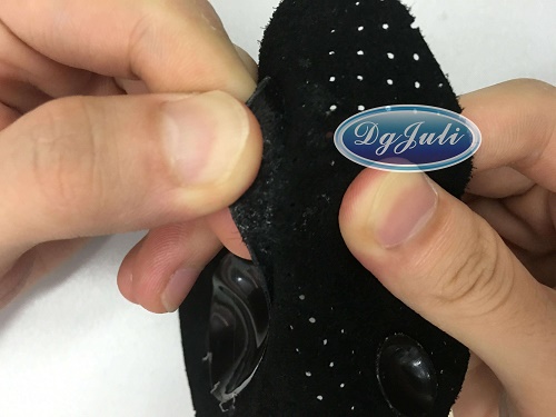 PVC與絨布粘接效果 PVC與絨布粘接效果